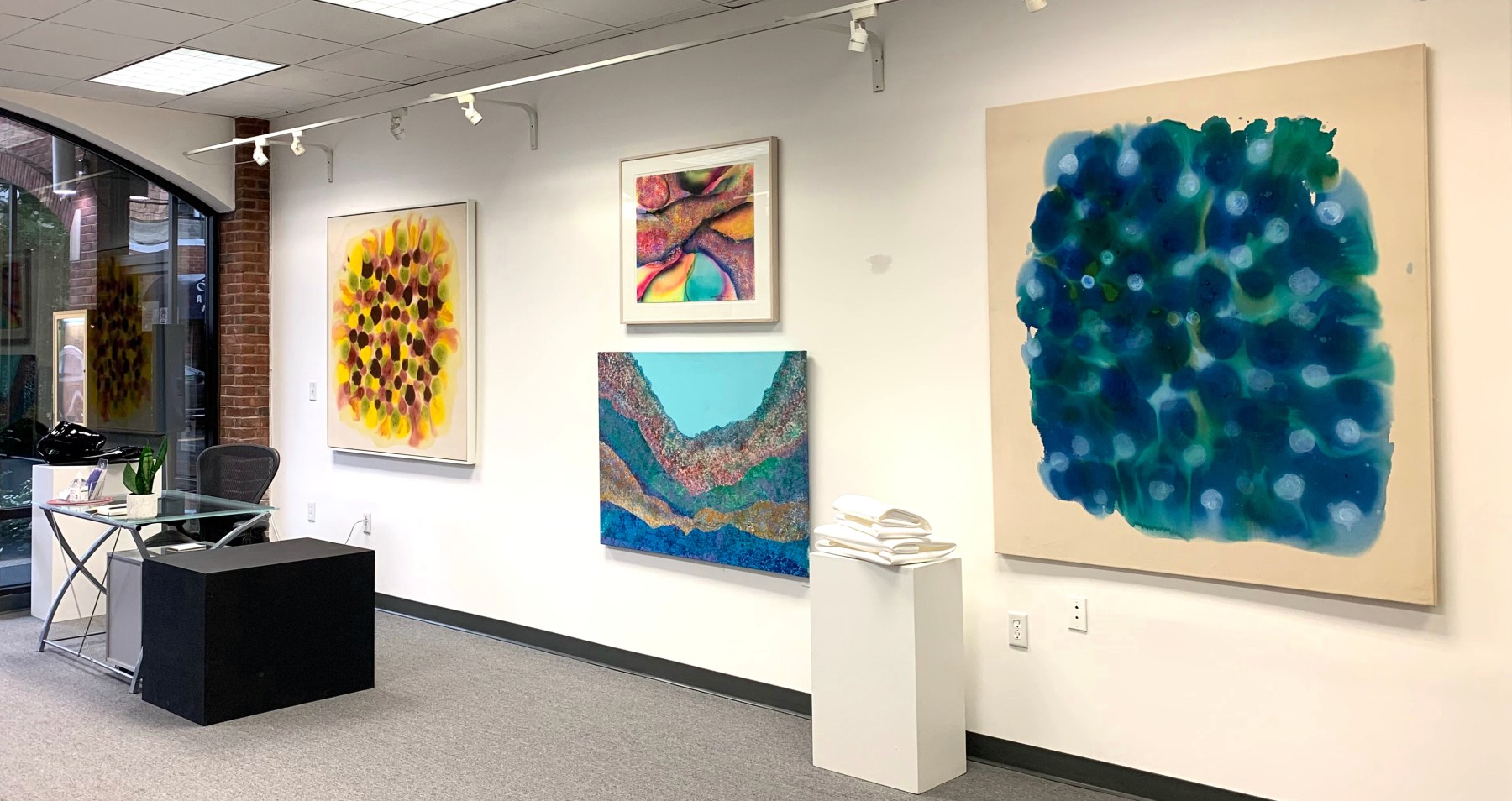 Untitled, 1996

acrylic on paper

23&amp;quot; x 29&amp;quot;

Installation View