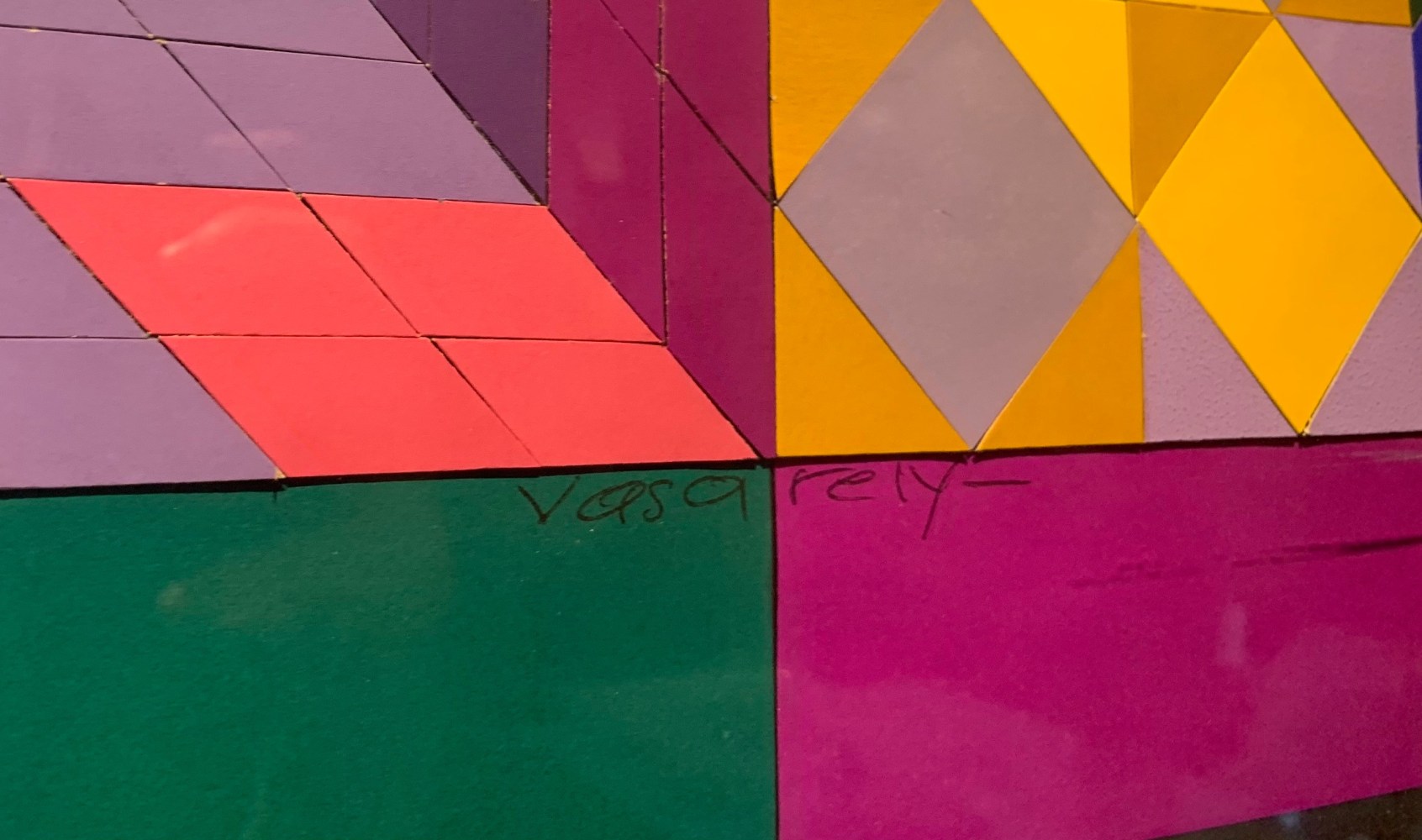 Lapidaire (signature detail), 1971

mixed media collage

18 1/2&amp;quot; x 18 1/2&amp;quot;