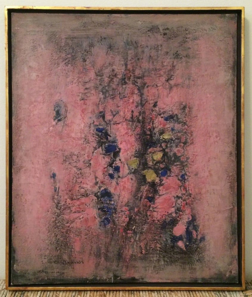 L&amp;#39;&amp;Eacute;toile, 1969

oil on canvas

21 1/2&amp;quot; x 18&amp;quot;