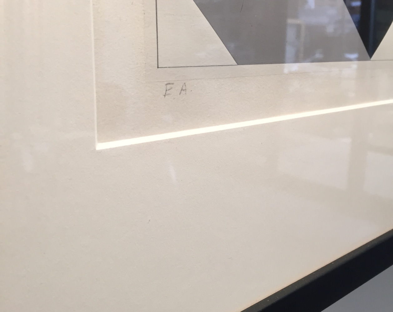 Untitled&amp;nbsp;(edition detail), 1970

color screenprint

18 1/2&amp;quot; x 12 1/2&amp;quot;

E.A.