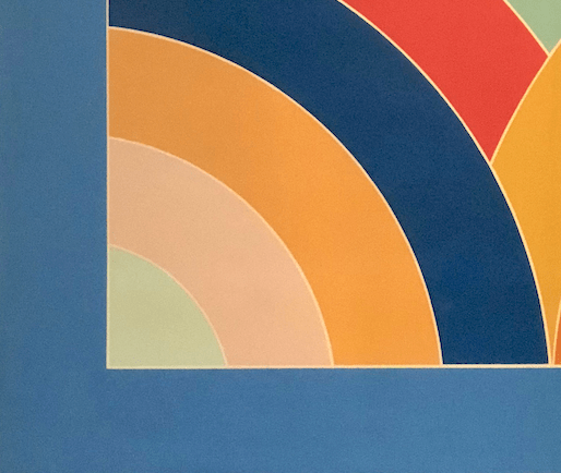 Metropolitan Museum M (detail), c. 1969-70

oil on shaped plywood

82&amp;quot; x 82&amp;quot; x 3 3/4&amp;quot;