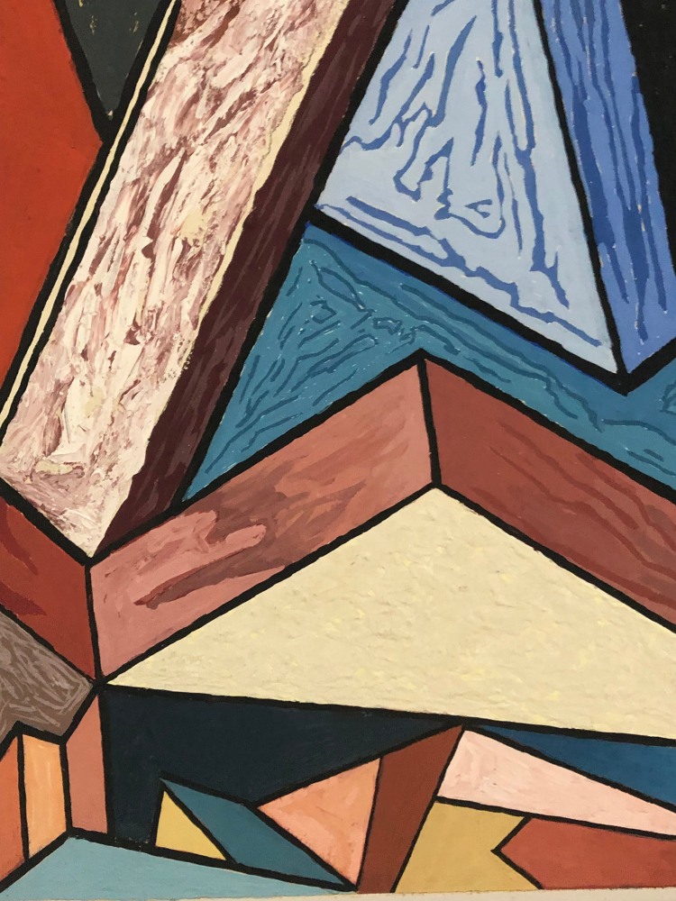Untitled (detail), 1948

casein on board

28 1/2&amp;quot; x 20&amp;quot;