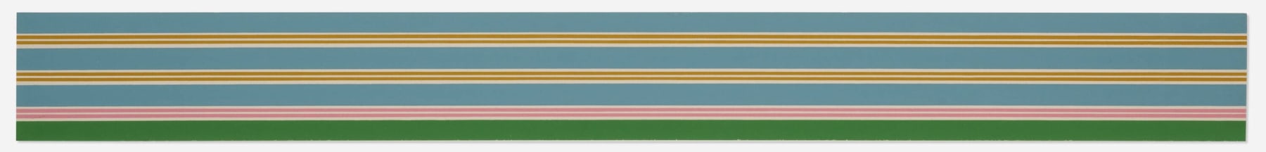 Twin Planes, 1969

color screenprint on canvas, board

6 1/8&amp;quot; x 58 3/4&amp;quot;

ed. 200