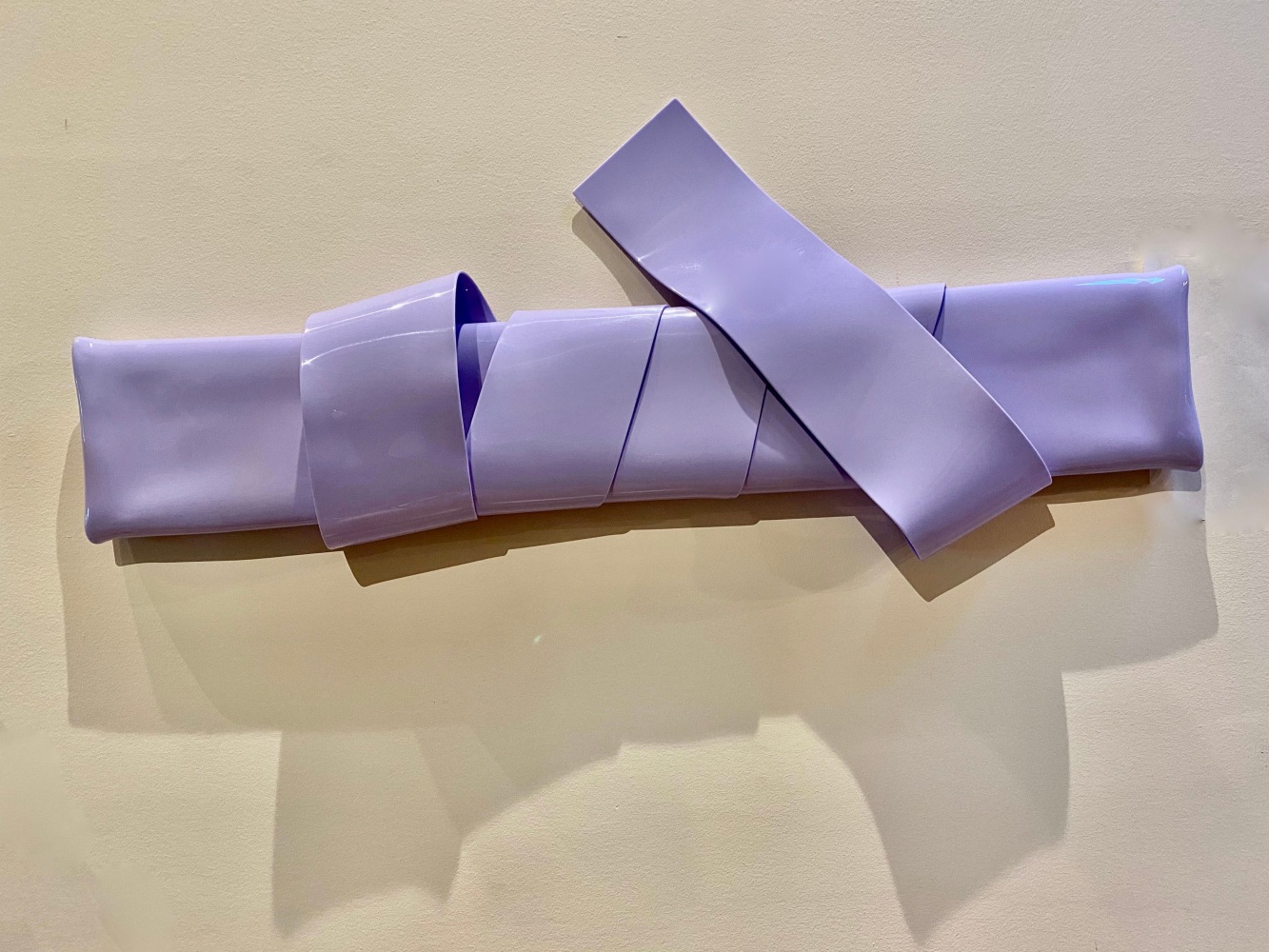 Mimi Herbert (1936-)

Lavender Wrap, 2021

formed acrylic

38 1/2&amp;rdquo; x 19&amp;rdquo; x 3 3/4&amp;rdquo; deep