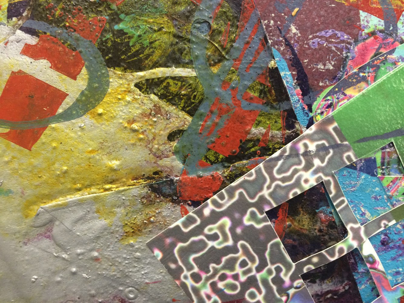 For the Fog (detail), 2010

relief, acrylic paint, wood veneer, varnish, Japanese paper, rivets, handmade paper

28&amp;quot; x 43 1/2&amp;quot;