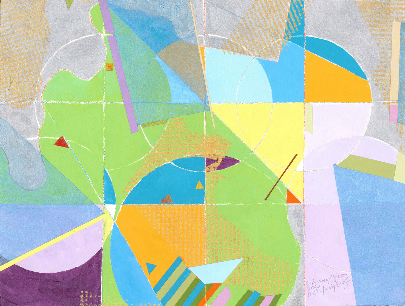 Delta/Lady Bug I, 2021

acrylic paint on Arches watercolor paper

12&amp;quot; x 16&amp;quot;