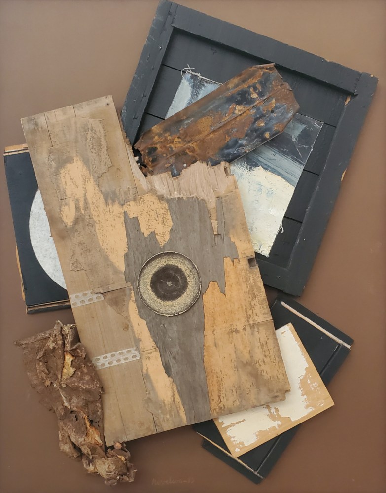 Untitled, 1985

wood, metal, paint and found objects on board

46&amp;frac12;&amp;quot; x 38&amp;frac12;&amp;quot; framed
