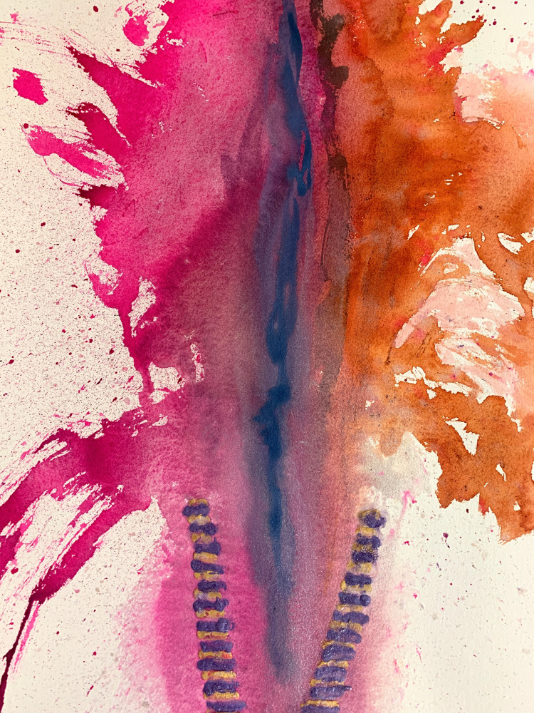 Hatshepsut&amp;#39;s Vase (detail), 2020

watercolor on paper

30&amp;quot; x 22&amp;quot;