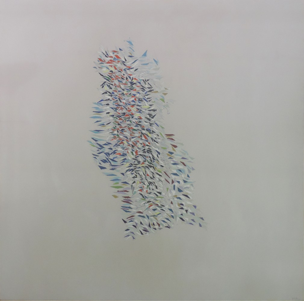 Process Development, 1972

oil and acrylic on canvas

78&amp;quot; x 78&amp;quot;