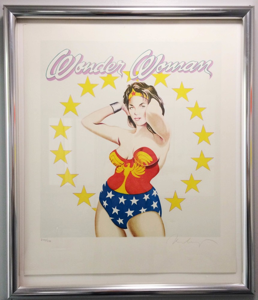 Wonder Woman, 1981

color lithograph

24 1/2&amp;quot; x 20&amp;quot;

ed. 250
