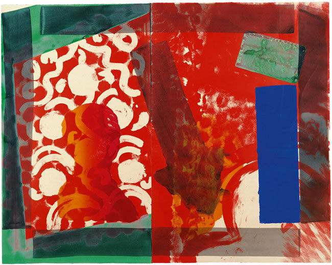 Moonlight, 1980

lithograph printed in colors with hand coloring on two sheets of BFK Rives

44&amp;quot; x 55 1/5&amp;quot;

ed. 100