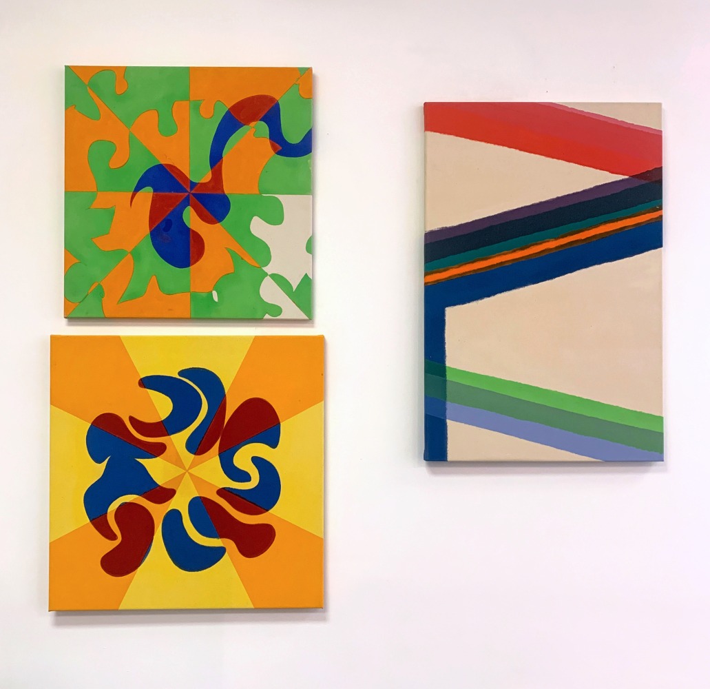 Upstart XII (installation view), 1966

acrylic on canvas

29&amp;quot; x 43&amp;quot;