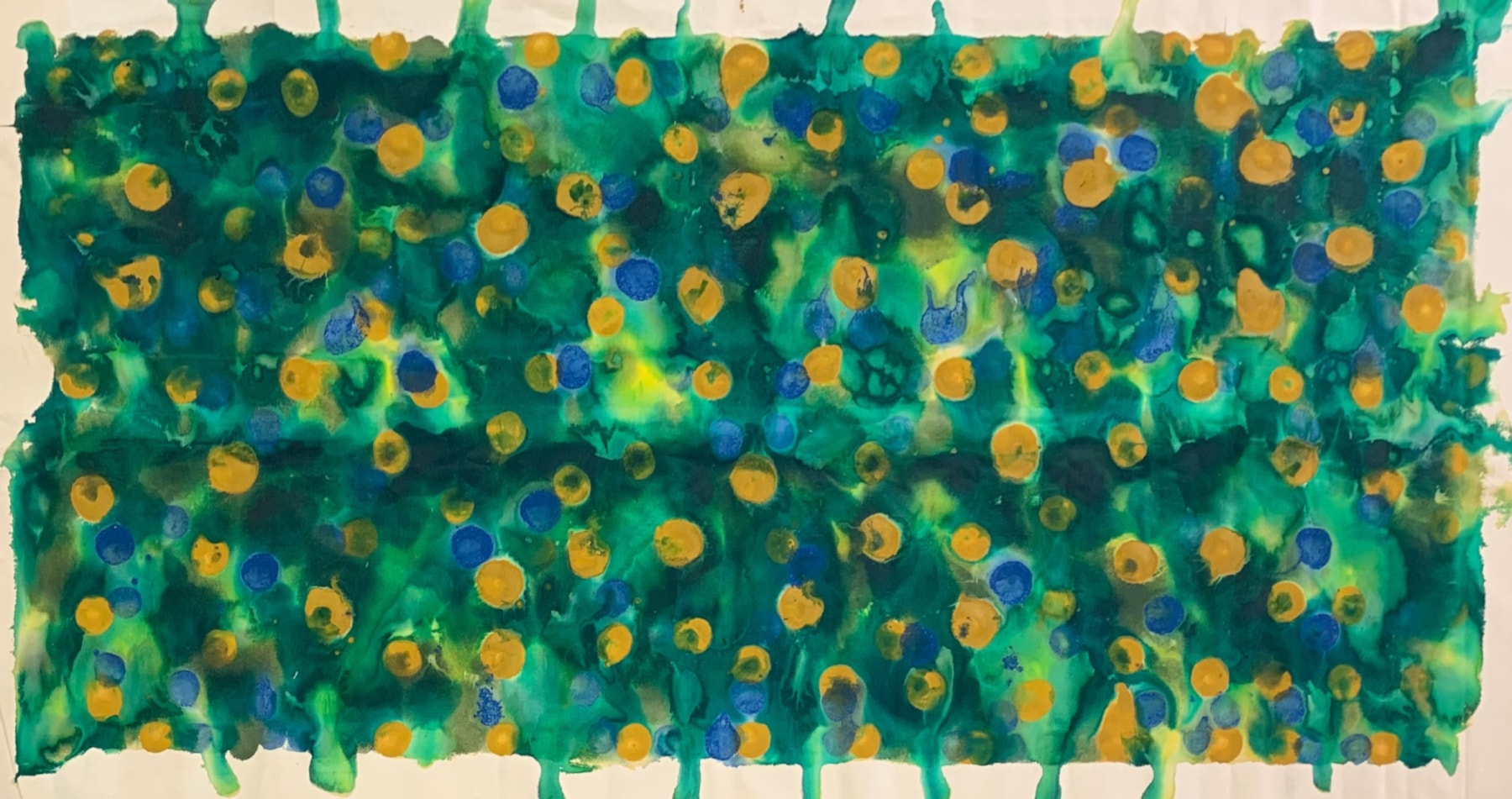 Untitled, c. 1970

acrylic on canvas

58 3/4&amp;quot; x 118&amp;quot;