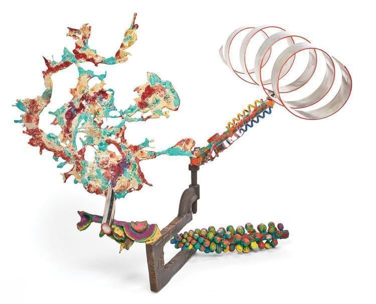 Nancy Graves

Hexangulate, 1988

painted bronze and mixed metal

39 1/2&amp;quot; x 51&amp;quot; x 39&amp;quot;