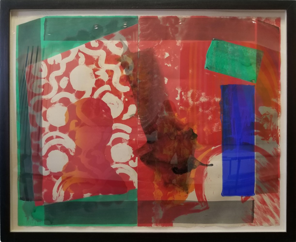 Moonlight, 1980

lithograph printed in colors with hand coloring on two sheets of BFK Rives

44&amp;quot; x 55 1/5&amp;quot;

ed. 100