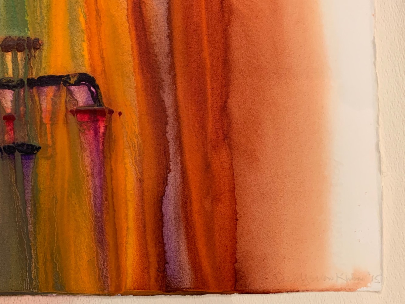 Untitled (signature detail), 2015

watercolor on paper

30&amp;quot; x 22&amp;quot;