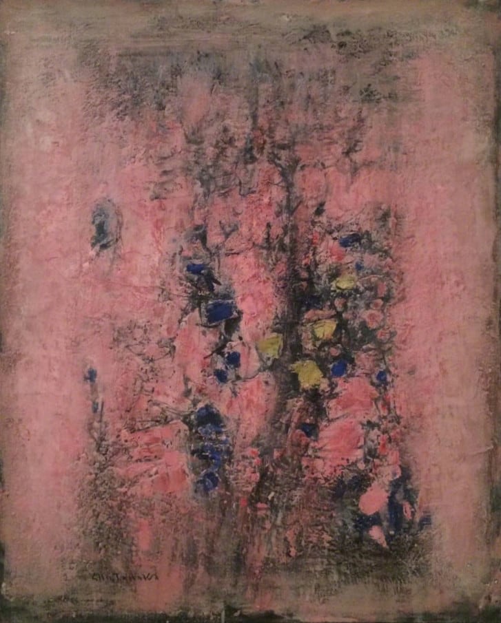 L&amp;#39;&amp;Eacute;toile, 1969

oil on canvas

21 1/2&amp;quot; x 18&amp;quot;