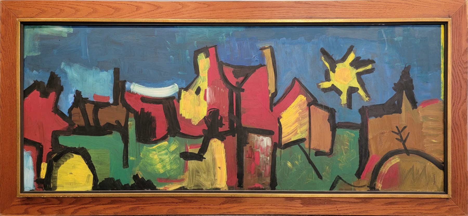 Carroll Sockwell (1943-1992)

Untitled, 1960

oil on panel

60&amp;quot; x 23 1/4&amp;quot;