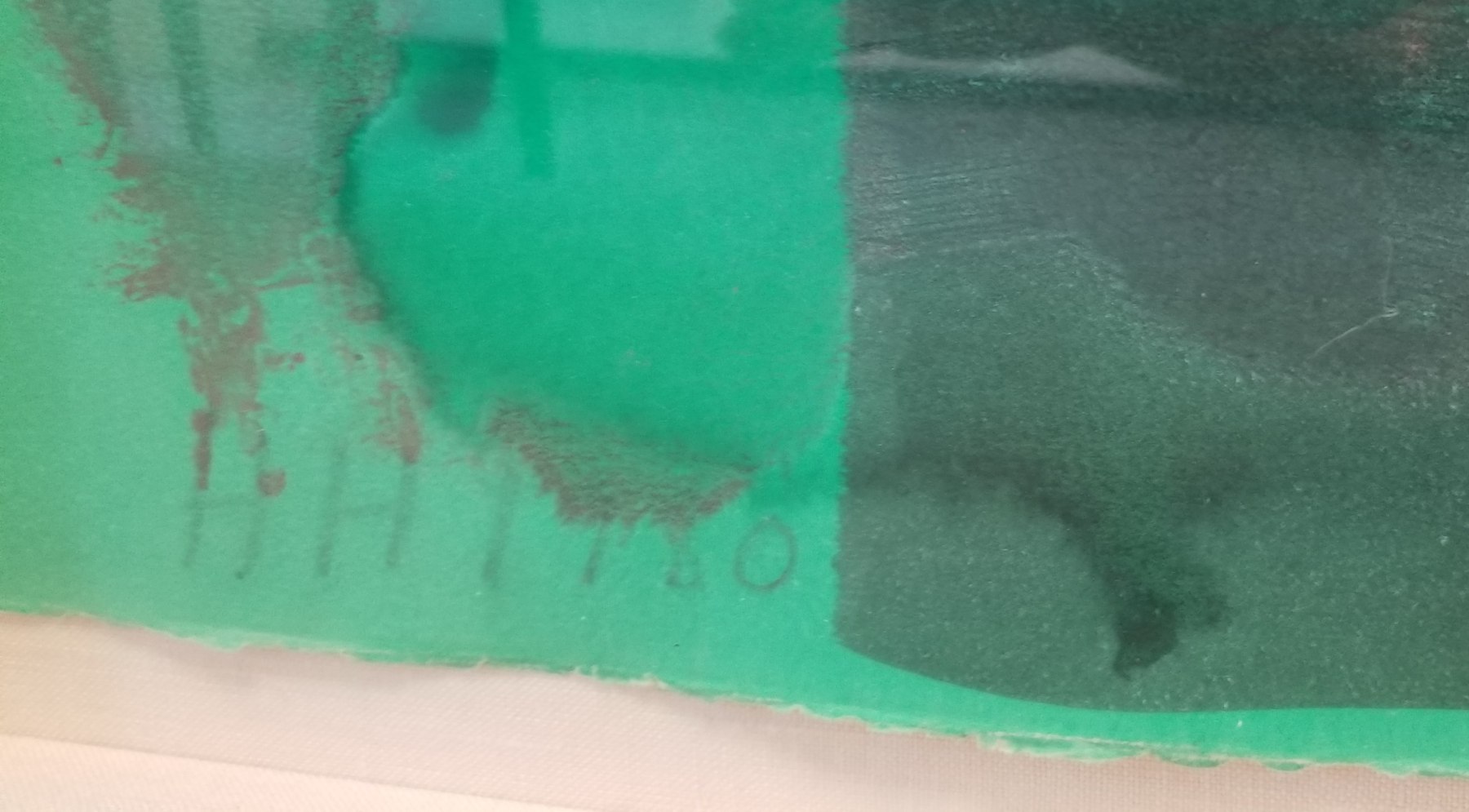 Moonlight (signature detail), 1980

lithograph printed in colors with hand coloring on two sheets of BFK Rives

44&amp;quot; x 55 1/5&amp;quot;

ed. 100