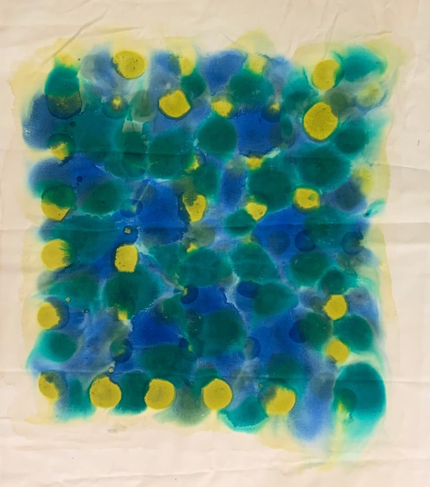 Green Bird, 1972

acrylic on canvas

60&amp;quot; x 53&amp;quot;