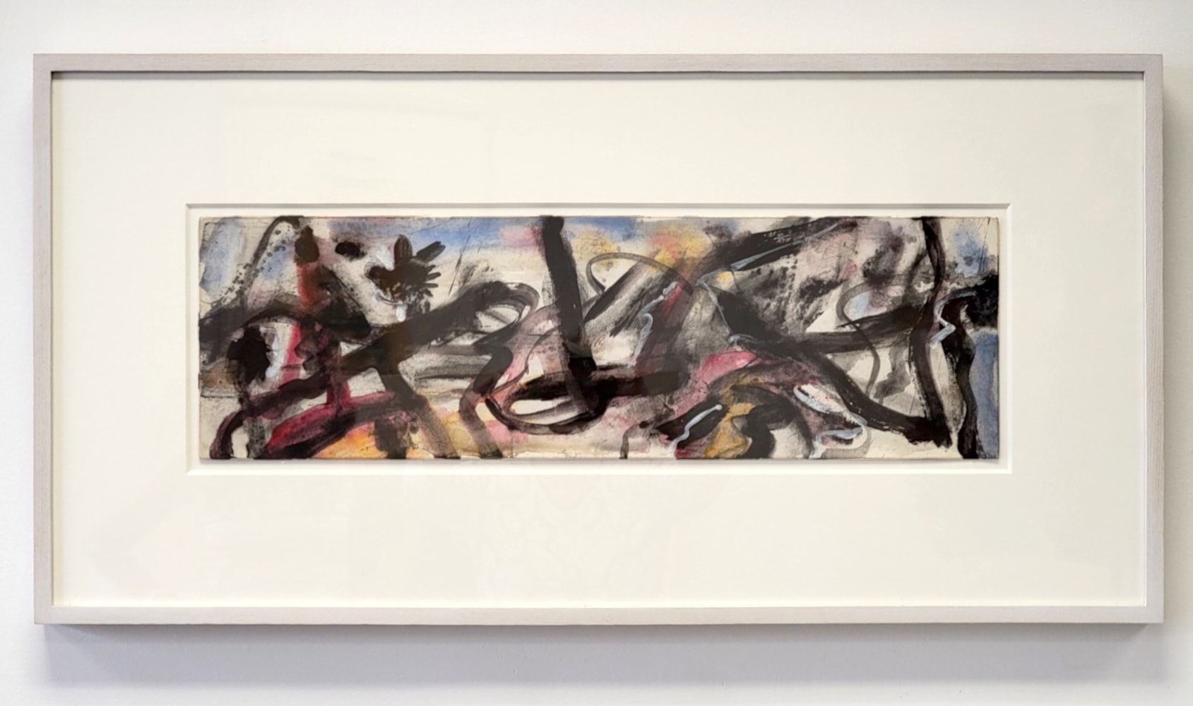 Untitled, 1977

painting on paper

18 1/8&amp;quot; x 35 7/8&amp;quot; framed