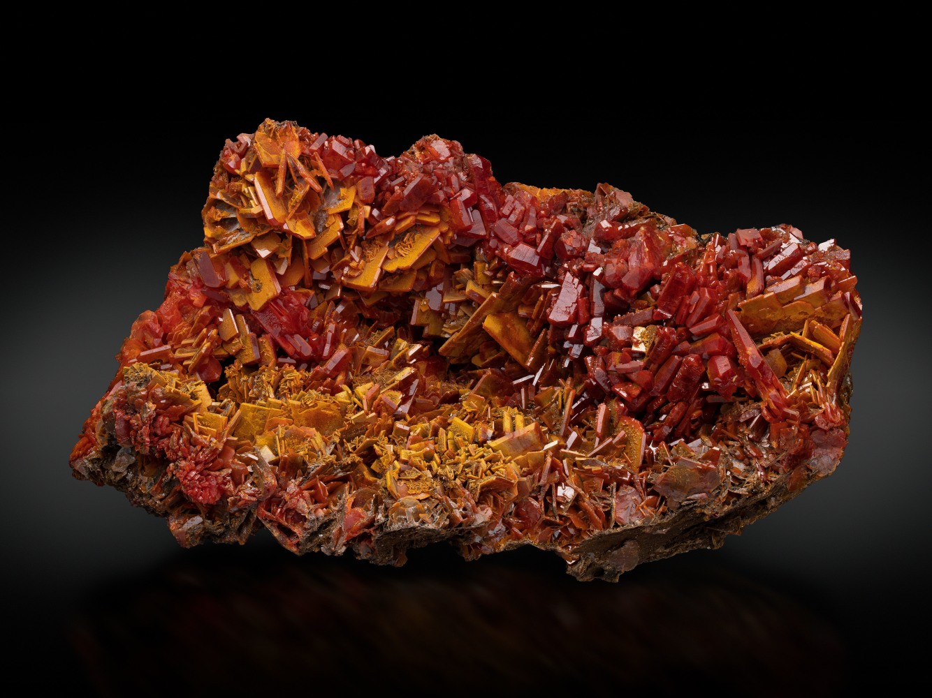 Wulfenite, China