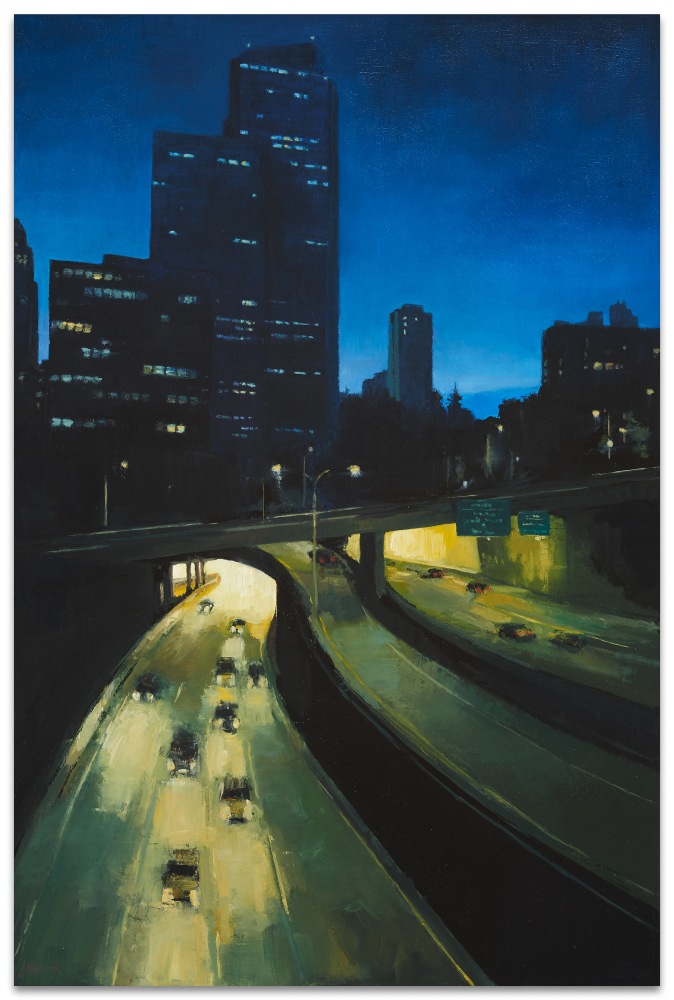 Jeff Bellerose Tunnel, 2015 oil on canvas 24 x 16 in.