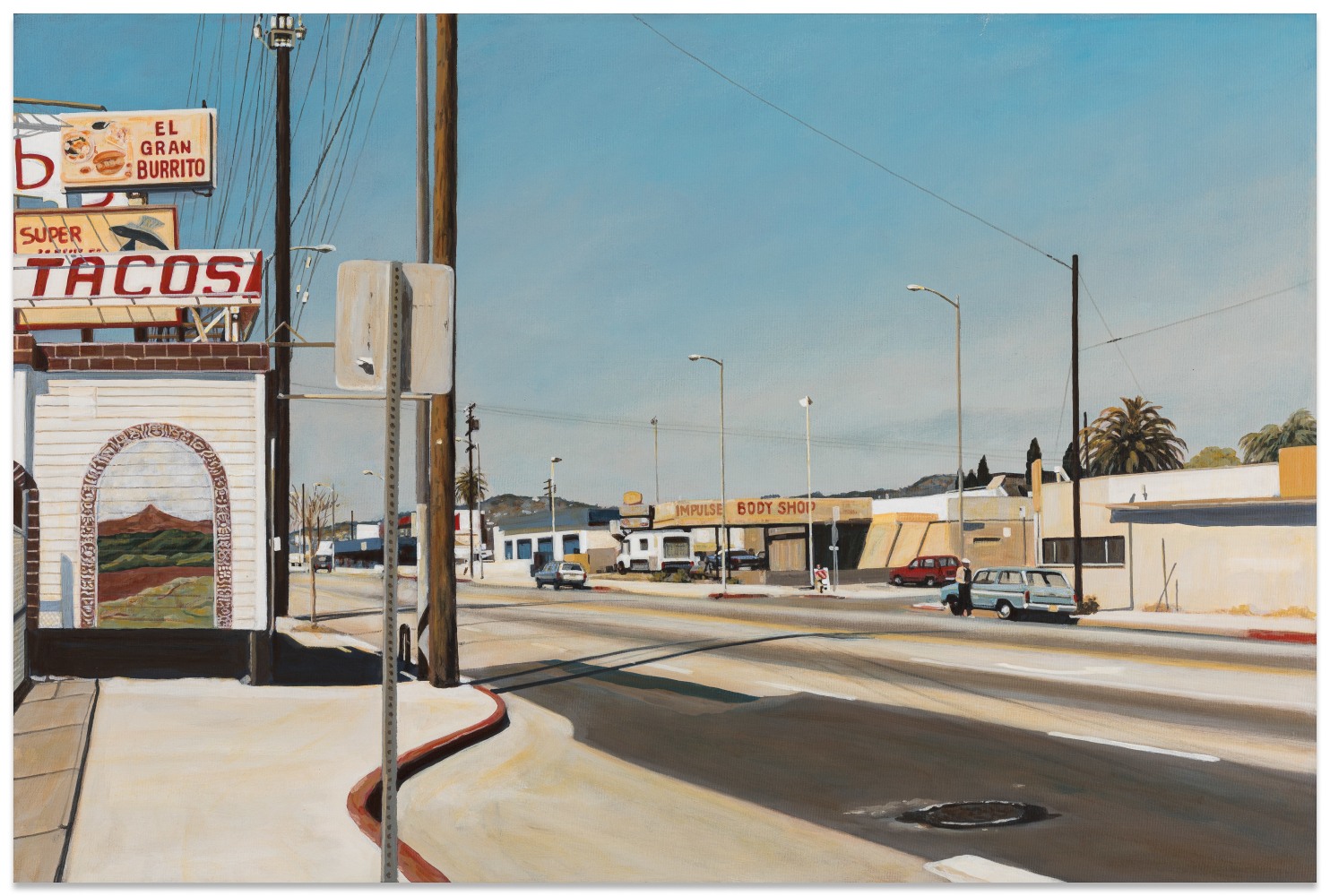Suong Yangchareon East Hollywood, 2006 acrylic on canvas 24 x 36 in.