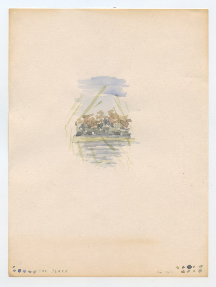 David Wilson

The Place, 2011

watercolor on found paper with artist built frame

15 3/4 x 12 1/4 in.