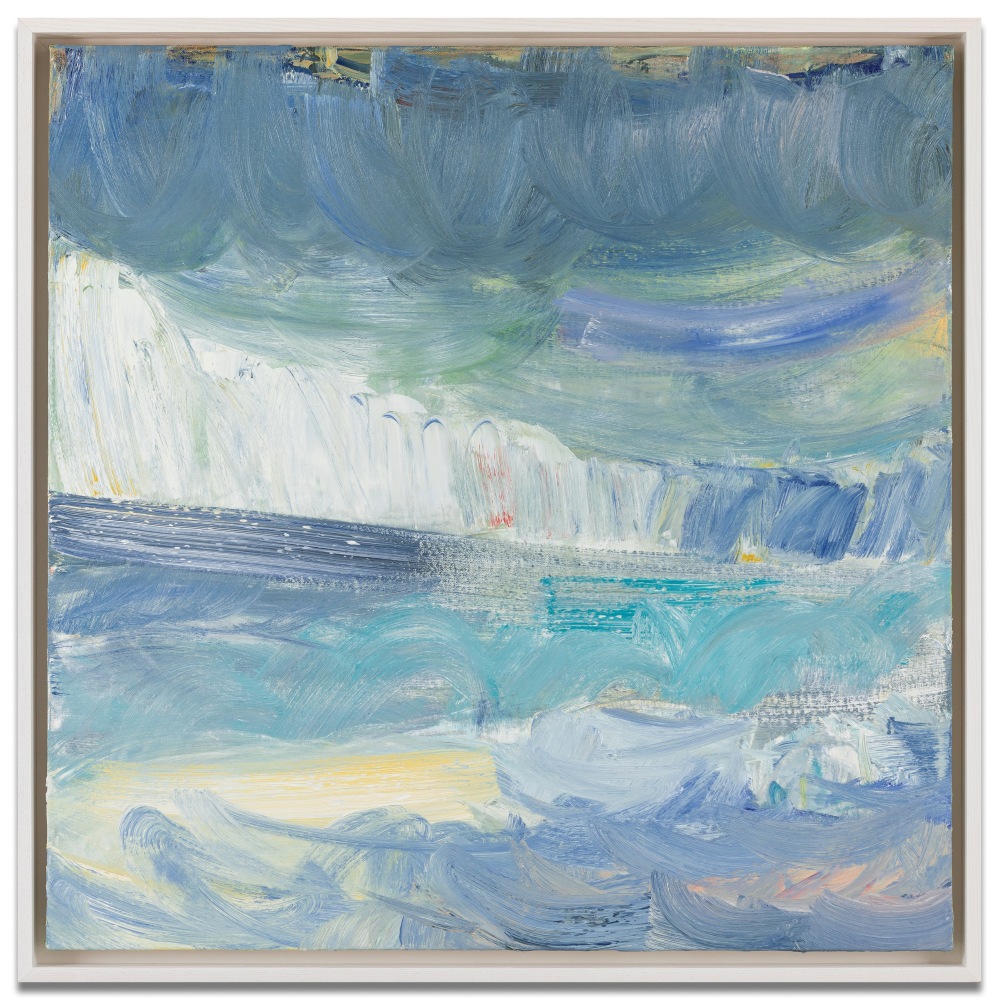 John Santoro Cloud Mountain, 2025 oil on canvas 30 x 30 in.