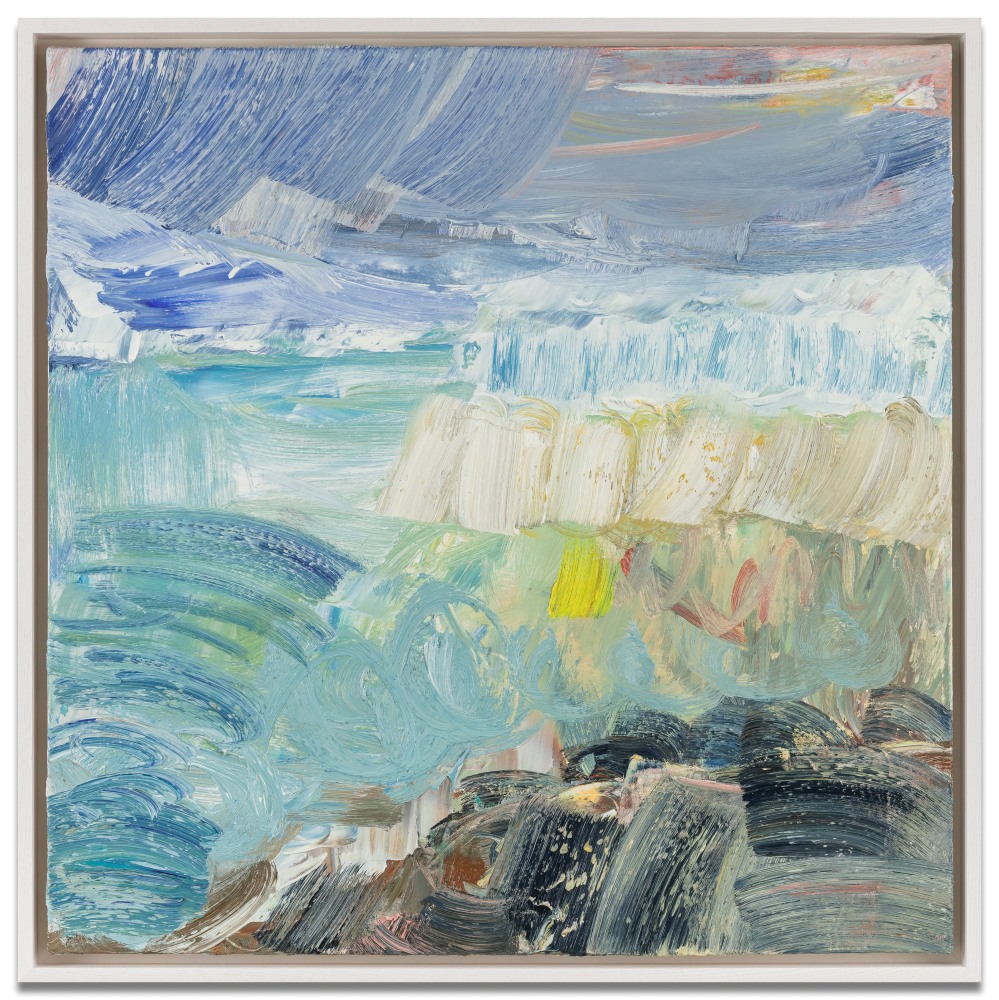 John Santoro Mr. Mud Time, 2025 oil on canvas 30 x 30 in.