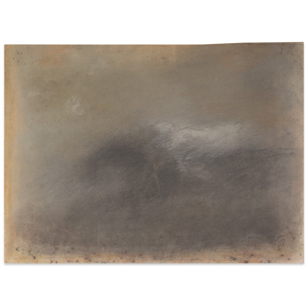 David Fertig Delacroix Escapes, 2023 pastel on paper 11 1/8 x 15 1/8 in.