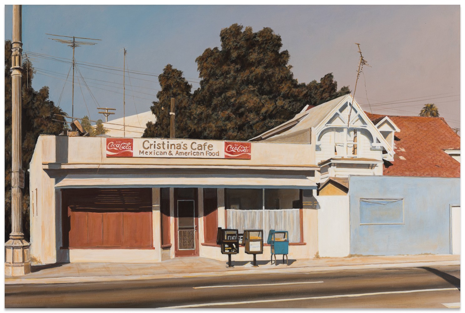 Suong Yangchareon Cristina's, 2006 acrylic on canvas 24 x 36 in.