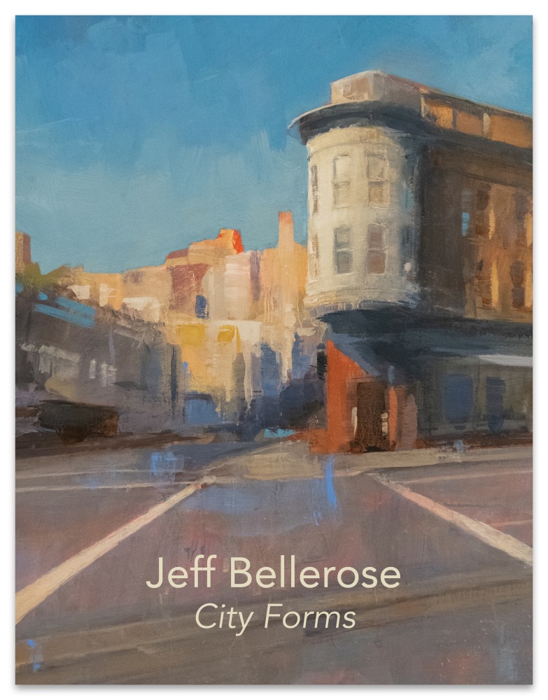 Jeff Bellerose: City Forms online catalogue.  This online catalogue consists of approximately 46 color images and installation photographs of Jeff Bellerose's exhibition City Forms at Paul Thiebaud Gallery, with an interview of the artist by Sara Wessen Chang and a foreword by Director, Greg Flood.