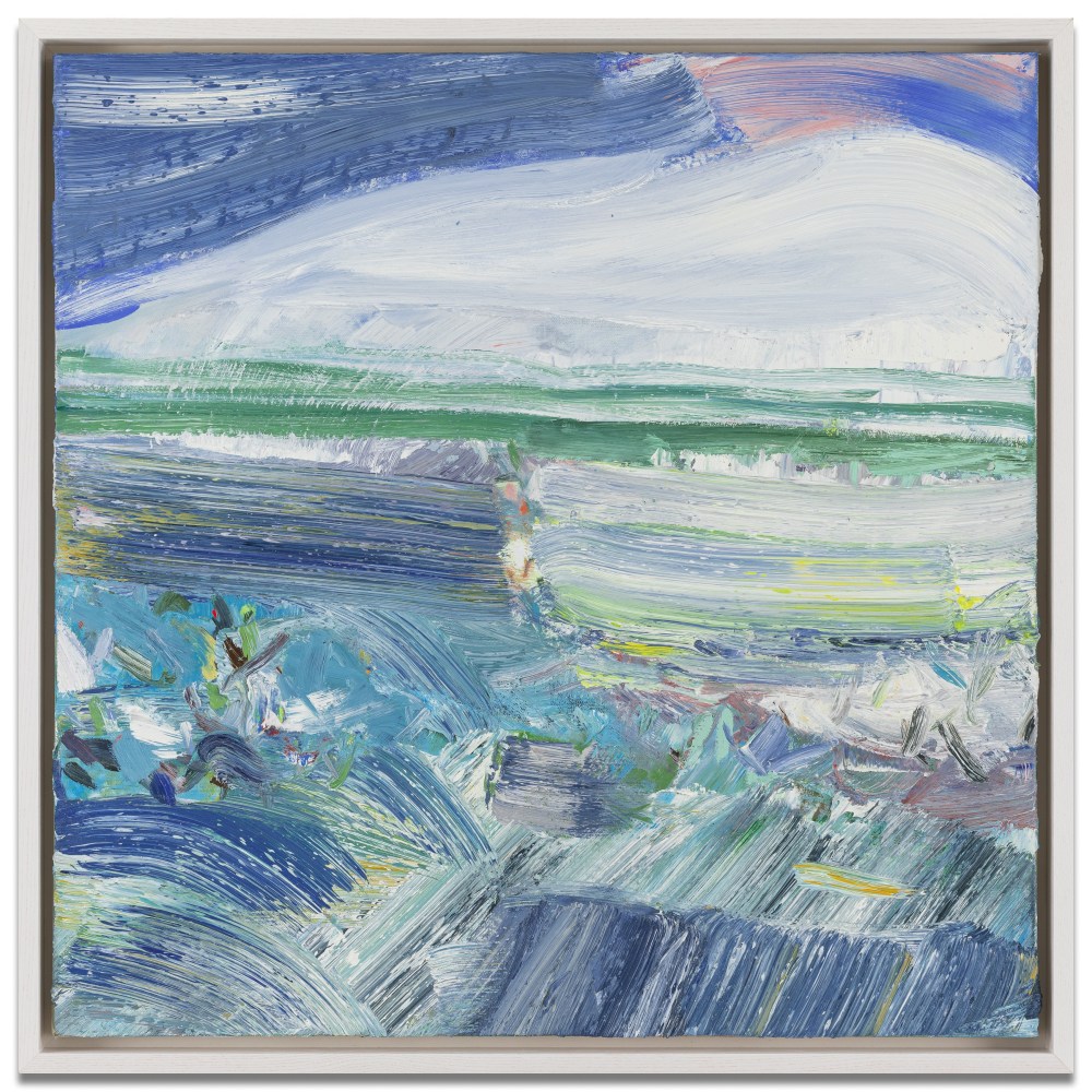 John Santoro Popeye and the Sea Sprite, 2024 oil on canvas 24 x 24 in.