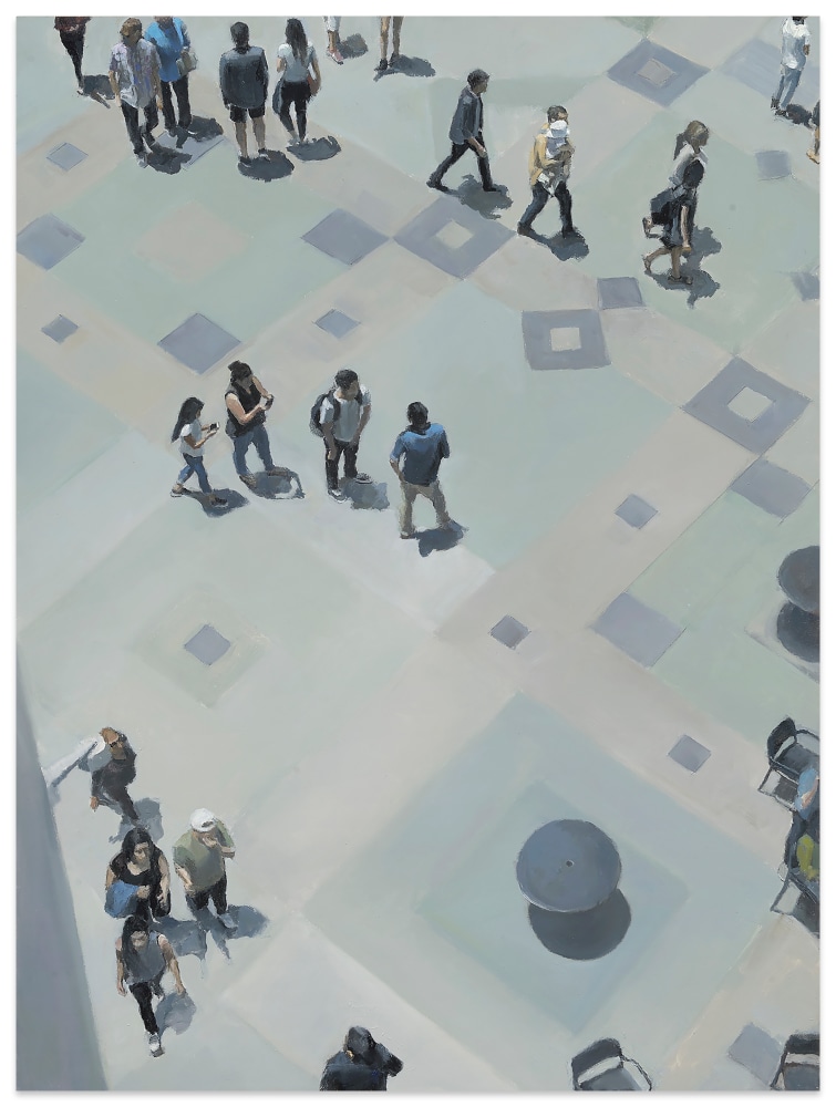 Stephen Coyle LACMA 2016 alkyd on panel 24 x 18 in.