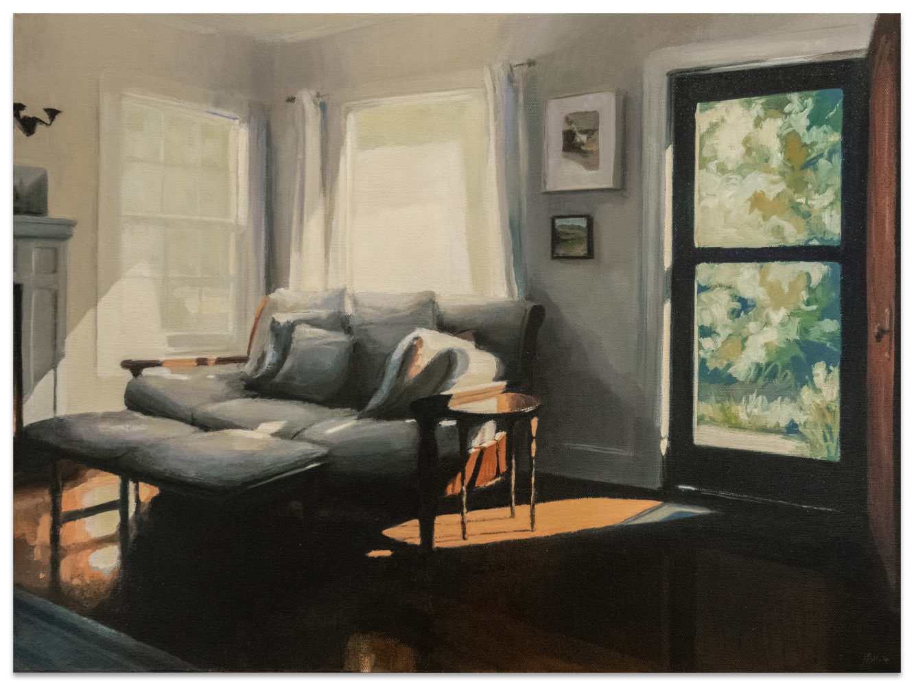 Jeff Bellerose, Spring, 2021, oil on canvas, 18 x 24 in.