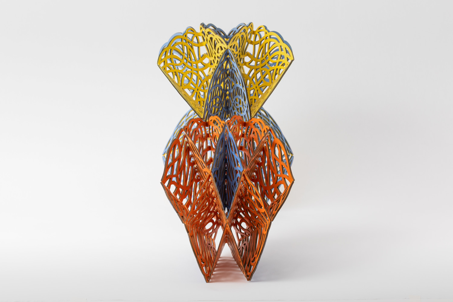 Linda Fleming
Wave, 2017
acrylic on laser cut plywood
13 x 21 x 9 in.