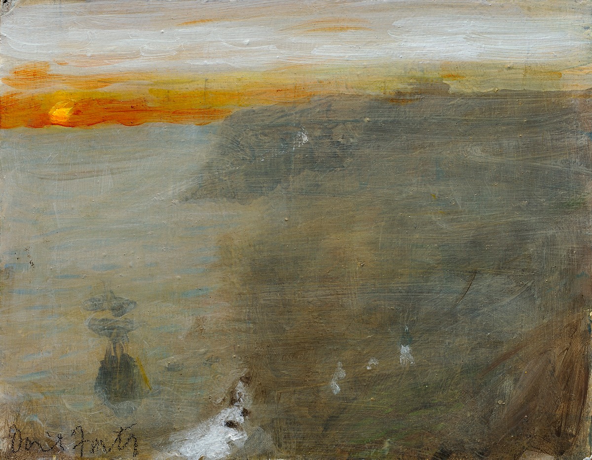 David Fertig HMS Diamond, 2011 oil on panel 8 x 11 1/8 in.