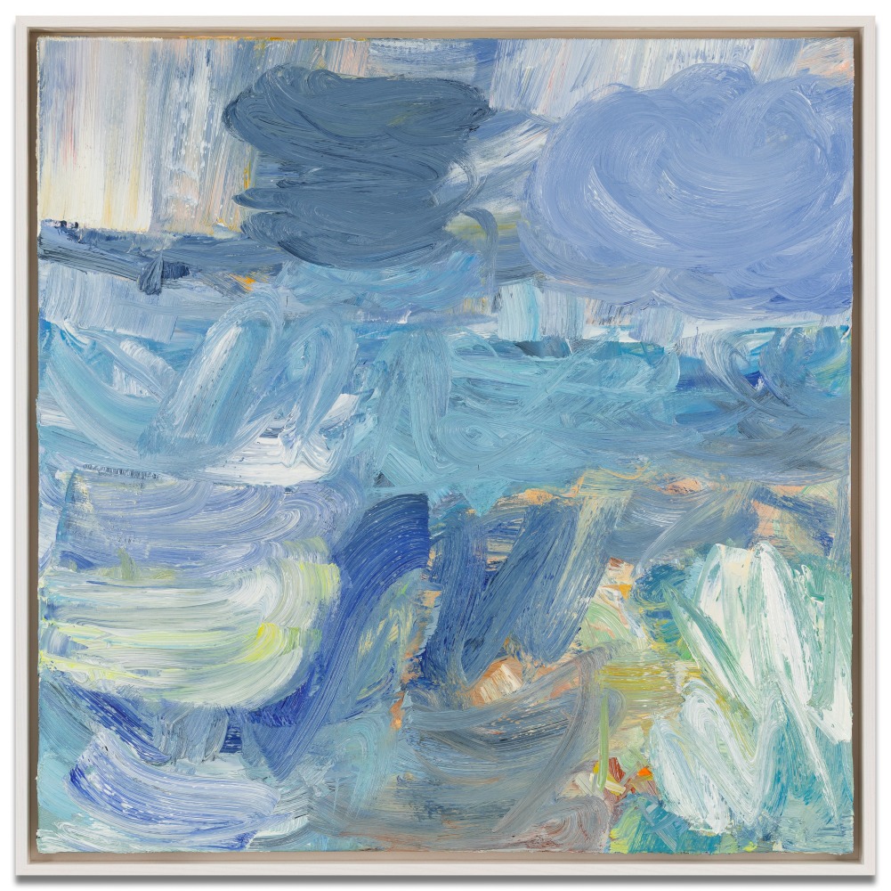 John Santoro Penelope and the Sea Sprite, 2025 oil on canvas 36 x 36 in.