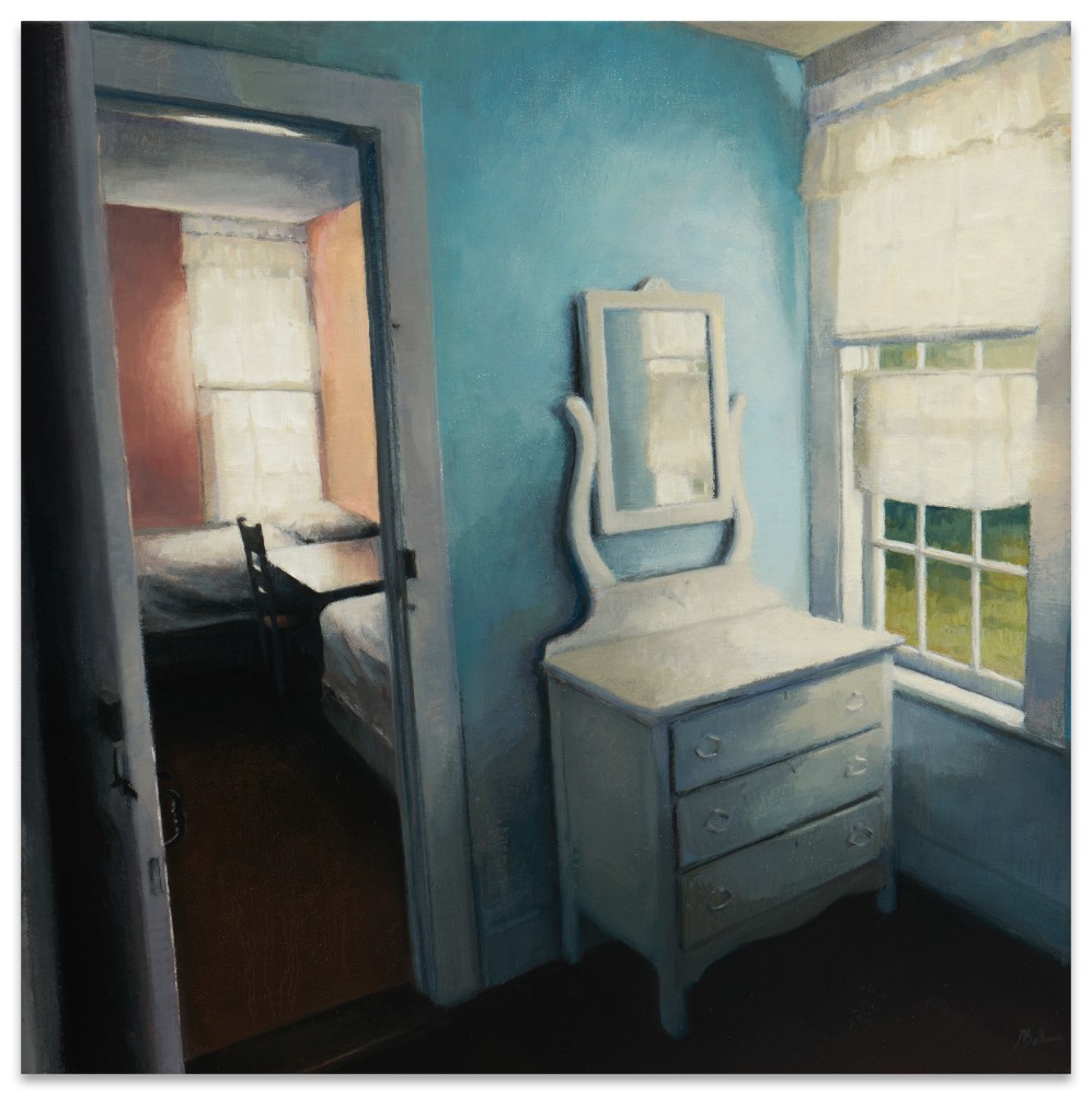 Jeff Bellerose Rooms, 2018 oil on canvas 20 x 20 in.