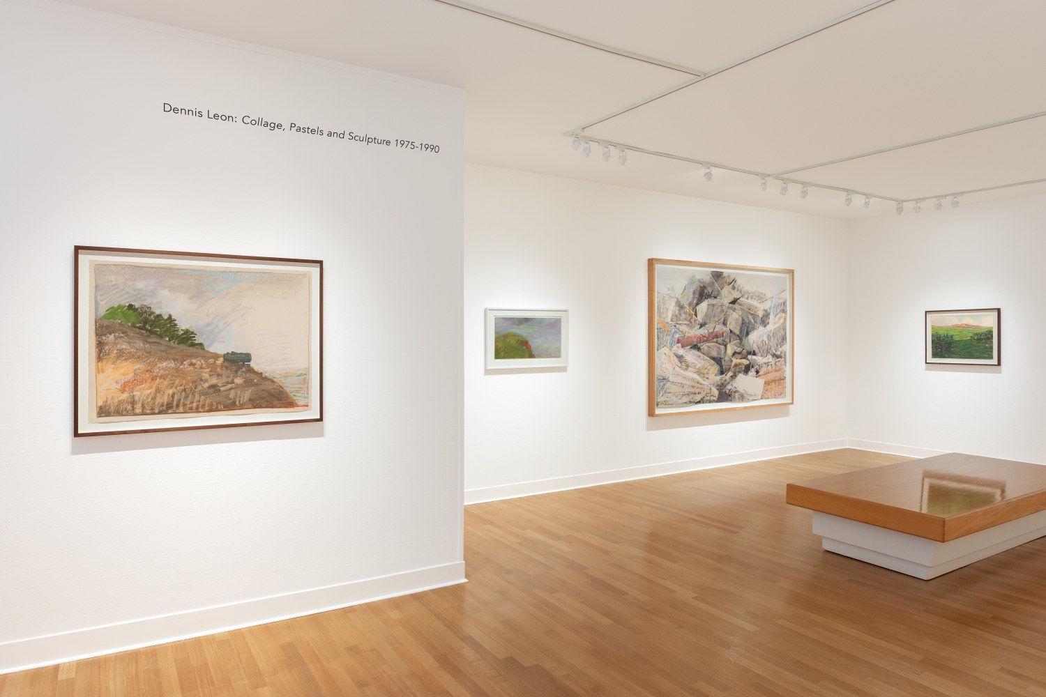 Dennis Leon: Collage, Pastels, and Sculpture 1975-1990