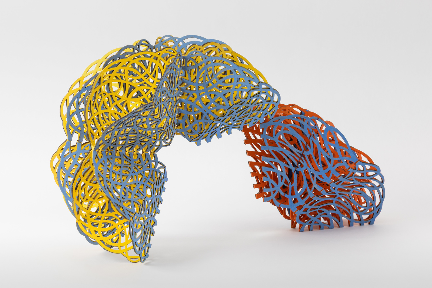 Linda Fleming
Wave, 2017
acrylic on laser cut plywood
13 x 21 x 9 in.