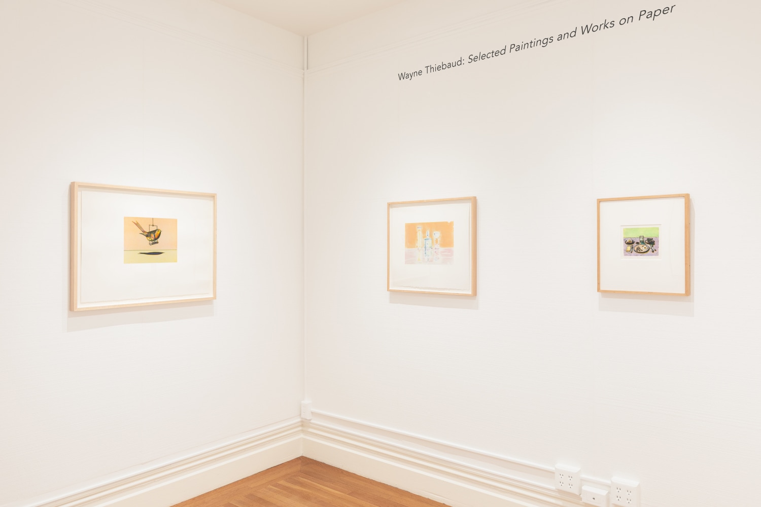 Wayne Thiebaud: Selected Paintings and Works on Paper
