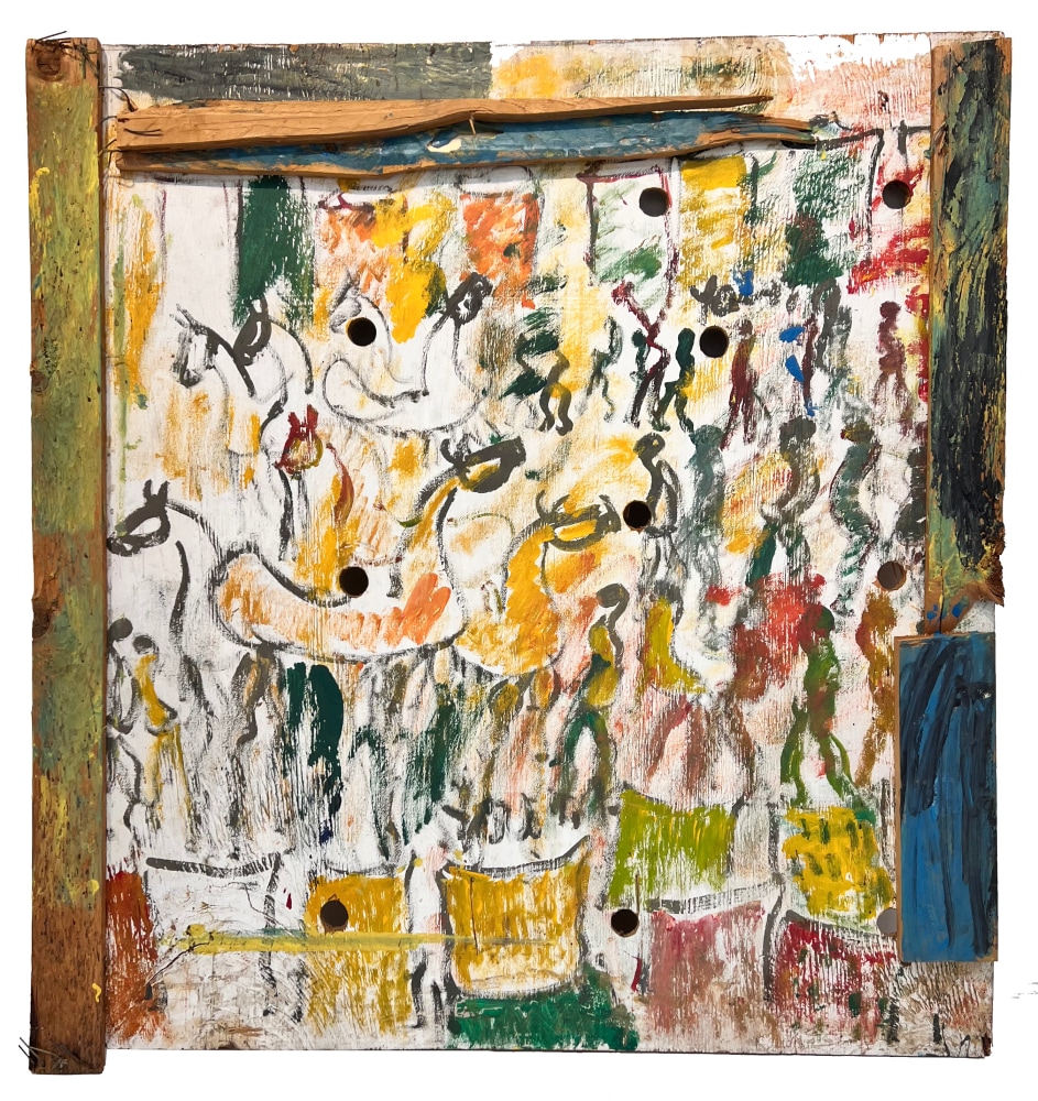 Purvis Young (1943-2010)
Good Bread Alley, 1978
Mixed Media on Wood
38.25 x 36.5 x 1.25 in

$55,000 - $65,000


&amp;nbsp;
