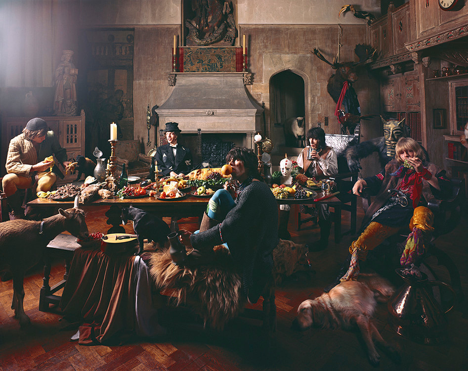 Michael Joseph, The Rolling Stones, Beggars Banquet, &quot;Keith with Orange&quot;, 1968