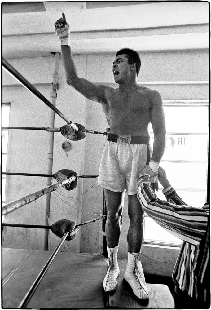 Al Satterwhite, Muhammad Ali, 5th Street Gym, 1971