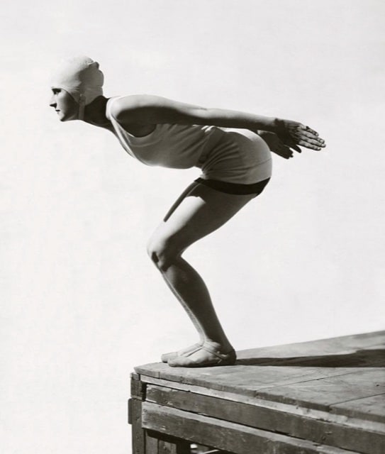 George Hoyningen-Huene, Black &amp; White Swimsuit by Patou, 1929