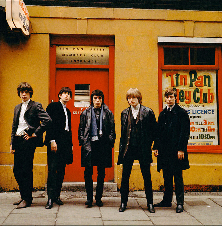 Terry O'Neill, Rolling Stones Tin Pan Alley, 1963