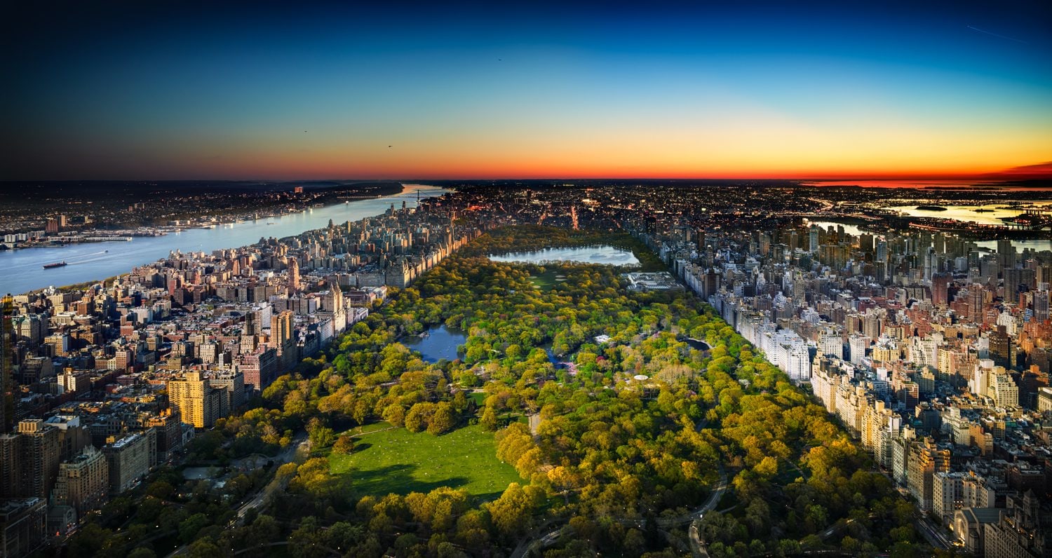 Stephen Wilkes ​​​​​​​Four Seasons, Central Park, SPRING, Day to Night, 2024